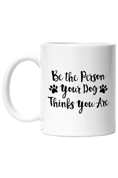 INOVATIX Cana alba personalizata,pentru iubitorii de caini Be the Person your...