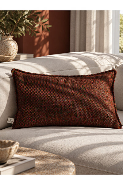 needle home textile .decoration SERRATED KİREMİT DİKDÖRTGEN KIRLENT KILIFI