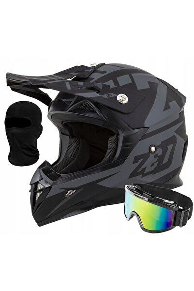 zed Cască moto cross enduro quad X1.9 S ECE 22.06 ochelari sub interfon