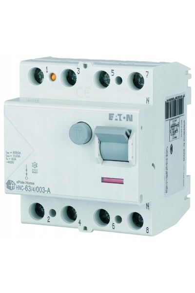 Eaton Disjunctor diferențial de tip A, 6kA, HNC-63/4/003-A