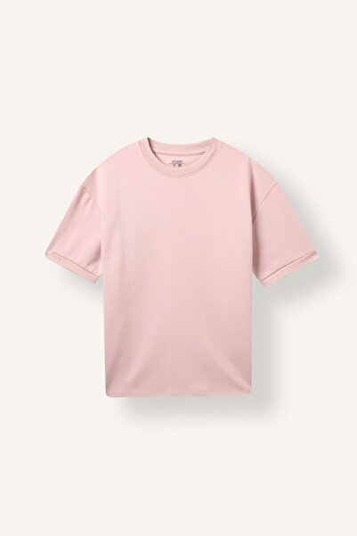 DeFacto Anti-Wrinkle Oversize Crew Neck Basic Short Sleeve T-Shirt B6494Ax26Au