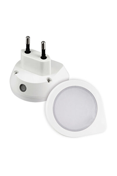 Commel Φωτάκι Νυκτός Led 0.4w Αισθητήρα Ψυχρό Λευκό 390-201
