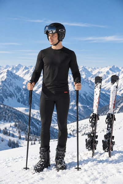 gd goldoremi Erkek Premium Uzun Kol Isıtıcılı Kumaş Termal İçlik Takım “Kayak Outdoor ve Günlük Kış Kullanımı İçin”