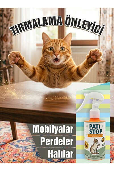Kedi, köpekler için koltuk ve mobilya tırmalama önleyici Sprey 200ml