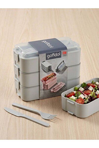 Lunch Box Saklama Kabı Bej