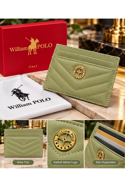 WİLLİAMPOLO Anka Genuine Leather Unisex Card Holder - Slim Design