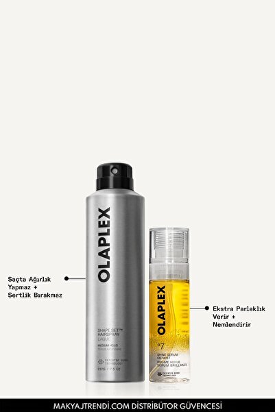 Olaplex Style & Shine Duo - 2’si 1 Arada Onarıcı Serum Mist & Onarıcı ve Şeki...