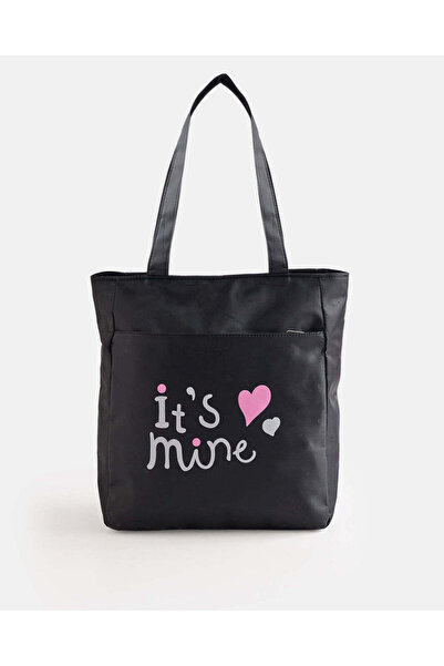 REDTAG Women Black Shopping Bag