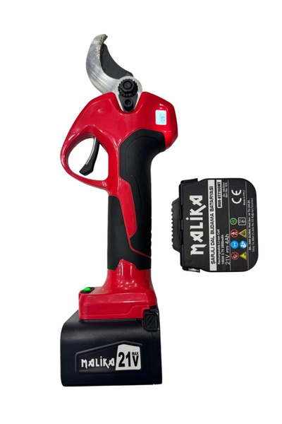 Malika Çift Akülü Makas 40MM 21V 4Amp. Kızaklı