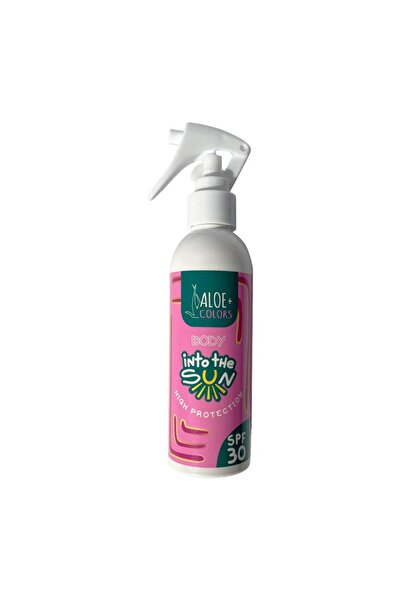 ALOE COLORS Αλόη+ Χρώματα στον Ήλιο Αντηλιακό Προσώπου spf30 (180ml)