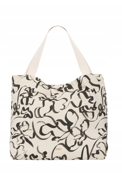 Ochnik Geantă de damă din bumbac cu design floral TOREN-0289-1P(W26)