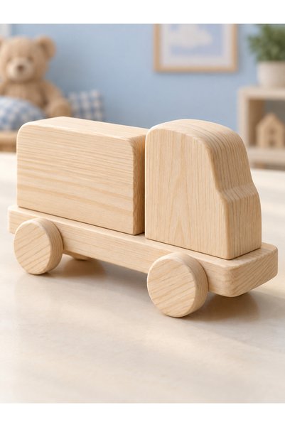 websunday Wooden Paintable Toy, Handmade Natural, Gift Toy