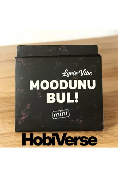 Hobiverse Lycric Find Your Vibe Mood Mini Entertainment Social Hobby Card Game