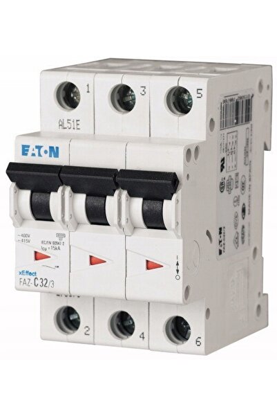 Eaton Disjunctor de circuit în serie, tripolar, 10kA, FAZ-Z2/3