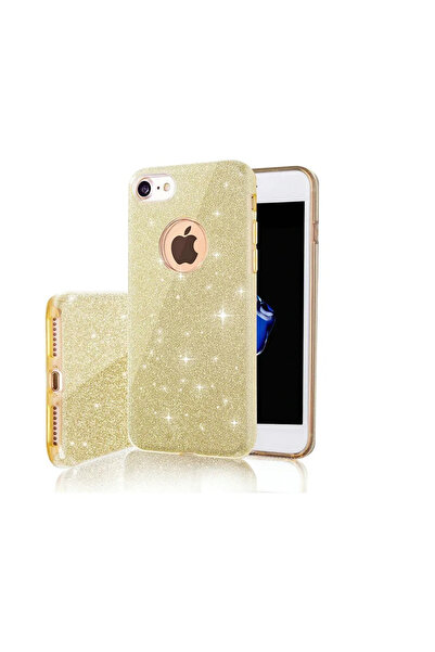 TFO Θήκη με γκλίτερ 3 σε 1 για iPhone 16e / 17e Χρυσή