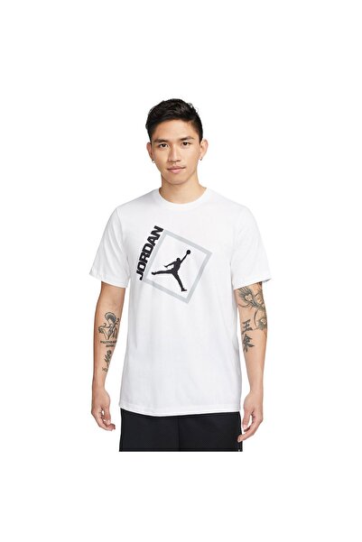 JORDAN M J JUMPMAN BOX SS CREW DA9900-100 Λευκό