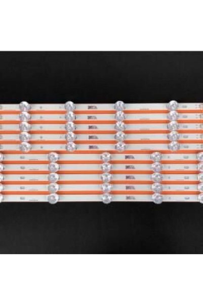 Winkel 50LB630.50LB550.50LB561.50LB561.50LB563 50LB565 50LB550 Uyumlu TV LED Bar Takımı 10'lu