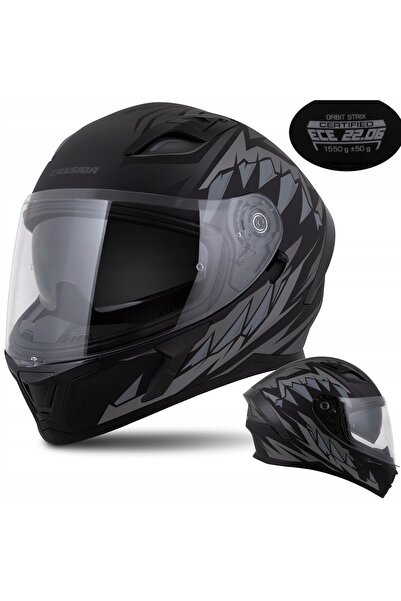 Cassida Casca de motocicletă Orbit cu vizieră intercom și Pinlock ECE 22.06 XS