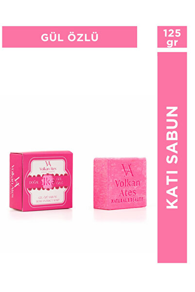 Gül Özlü Katı Doğal Sabun 125 gr