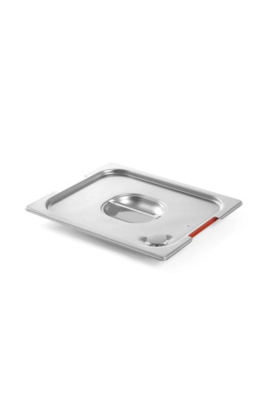 HENDI Capac cu mâner și margine de silicon pentru tavă gastronom, Profi Line,...