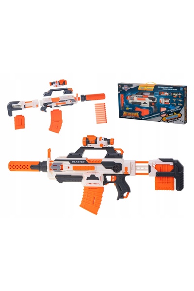 Ikonka CARABIN BLASTER MODULAR 4 în 1 30 de focuri