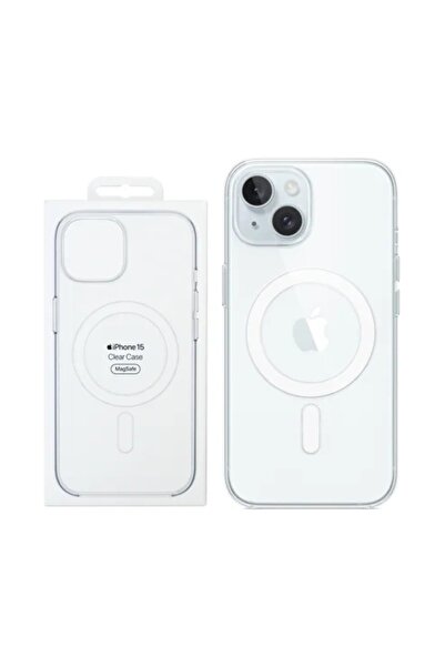 Apple Husă transparentă pentru iPhone 15 compatibilă cu MagSafe