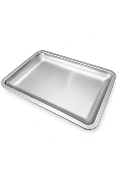 Allepaznokcie Tavă metalică pentru instrumente Argintiu mat