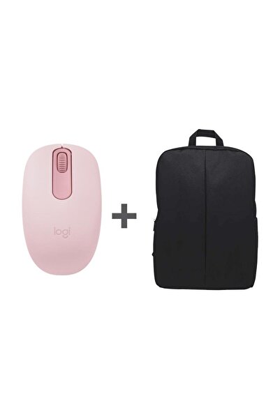logitech M196 ROSE MOUSE + NERO NOTEBOOK SIRT CANTASI