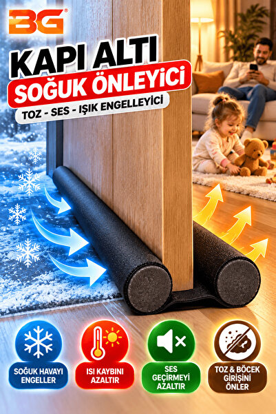 bgvibe Αντιανεμικό σφουγγάρι κάτω από την πόρτα Θερμομόνωση Αντιανεμικό ηχομό...