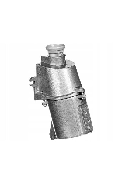 Tarel Priză 32A 3P+Z IP44 metalică fixă 500V, pini plați