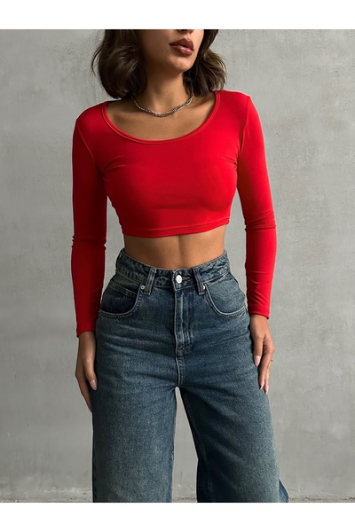 The Base Women's Red Scuba Sports Top