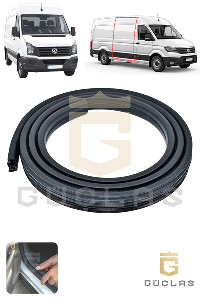 Güçlas Volkswagen Crafter Orta Kapı Lastiği - Crafter orta kapı fitili - crafter orta kapı lastiği 2007-2017 2E1843791