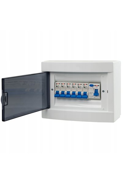 ADELID TABLIE ELECTRICĂ DE DISTRIBUȚIE ECHIPATĂ CU 4 PRIZE C16A, 2 PRIZE C10A...