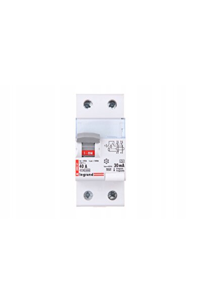 Legrand P302 2P 40A 30mA TIP A TX3 Disjunctor cu protecție diferențială