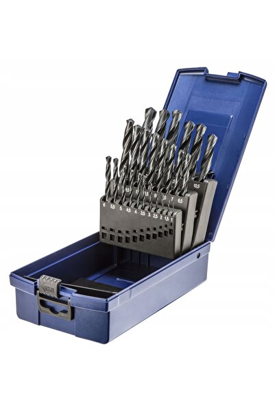 BAILDON Set de burghie NWKA FI 1.0-13.0mm 25 bucăți. Oțel rapid oxidat W
