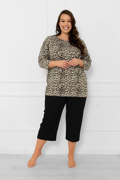 Other Pijamale de damă cu mâneci 3/4, pantaloni 3/4 Kenia XL