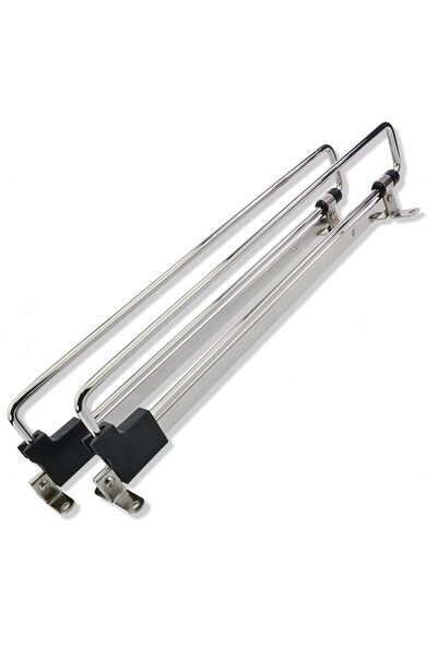Generic Brand 2 bucăți |   Bară glisantă pentru haine de 250mm |   Suport tel...