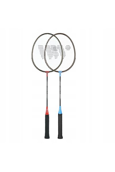 Wish 2 rachete în husă + 6 fluturași de badminton + plasă de badminton