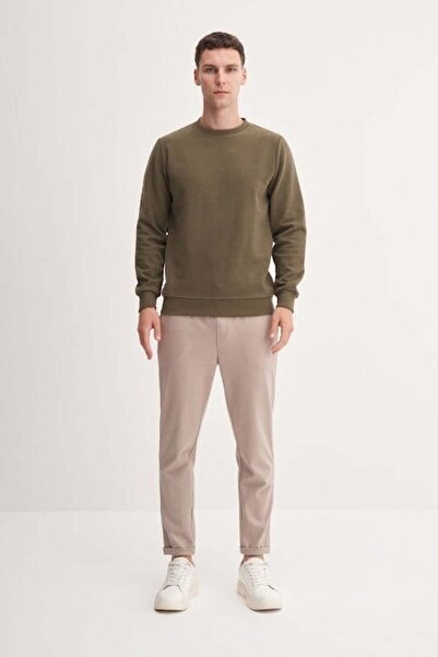 Cazador Men's Jazz 56400 Thessaloniki Bıs.Yk. Sweat Haki