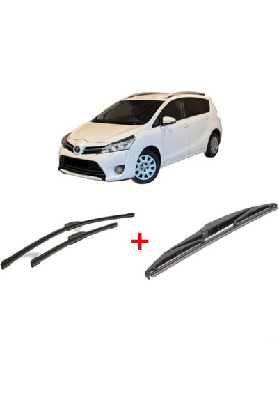 Bosch Set of 3 wipers TOYOTA VERSO (_R2_) 2009 - 2018, for windshield and rea...