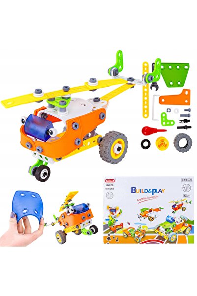 DK Blocuri de construcție CREATIVE pentru robot auto flexibil transformabil 1...