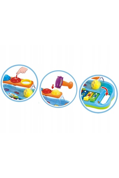 DK Jucărie educativă Cimbaluri Orgă Pian Xilofon Mingi Ciocan