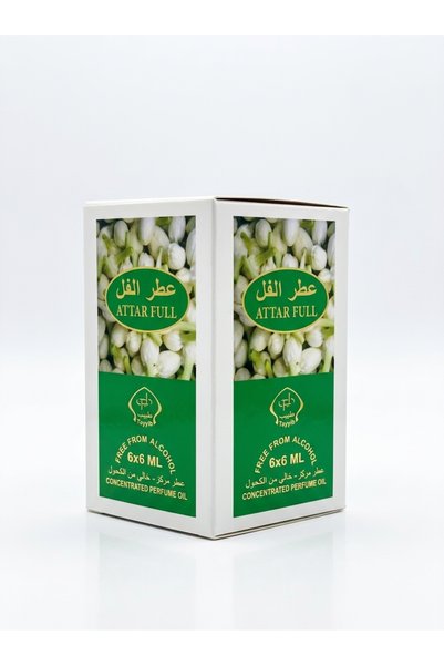 Tayyib Attar Full Concentrated Perfume Oil | Free From Alcohol | Pack of 6 x 6ml