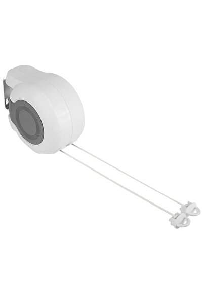 Generic Brand Uscător de rufe retractabil de exterior de 13m cu 2 fire pentru...