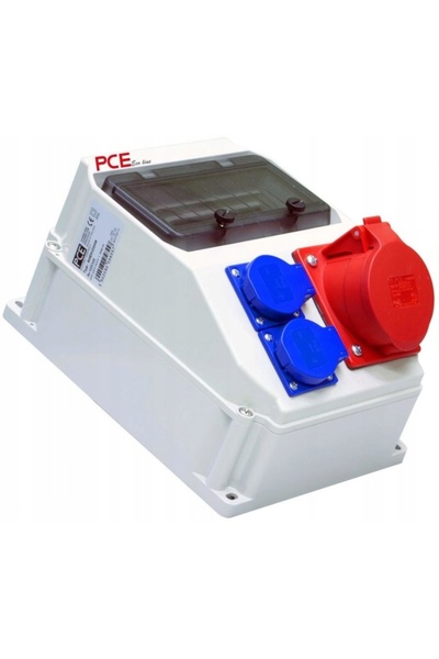 PCE Tablou de distribuție staționar tip LUBLIN 9M 32/5 2GS 230V IP54 ECOline