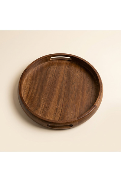 ELZEY HOME Akasya Round Presentation Tray 35 cm
