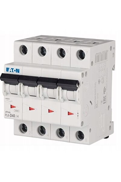 Eaton Disjunctor 6kA PL6-D40/4
