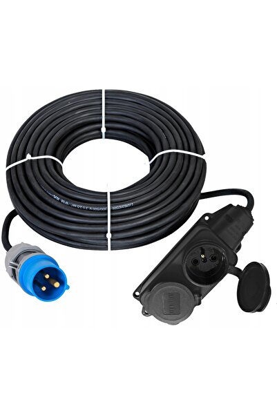 ADELID ADAPTOR REDUCERE CAMPING 16A CABLU PRELUNGITOR CAMPING - DUBLU 230V 50M