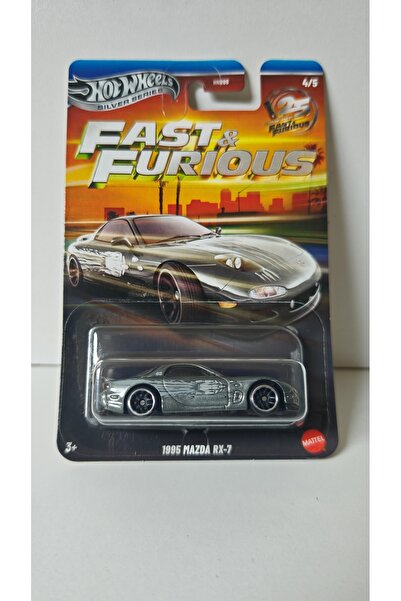 HOT WHEELS SILVER SERIES - FAST AND FURIOUS 1995 MAZDA RX-7