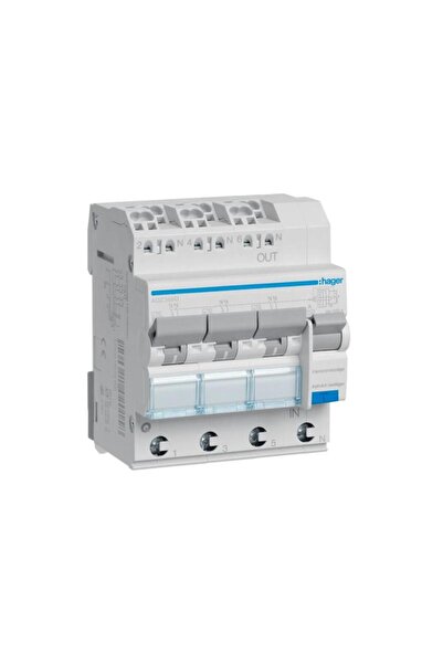 hager Disjunctor diferențial cu protecție la supracurent 3x1P+N 6kA C 16A/30m...